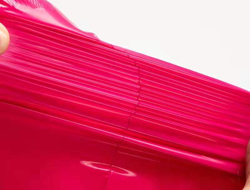 正蓝旗玫红色快递袋-05